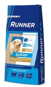 מזון יבש לגורים וכלבים צעירים 10kg Runner Junior