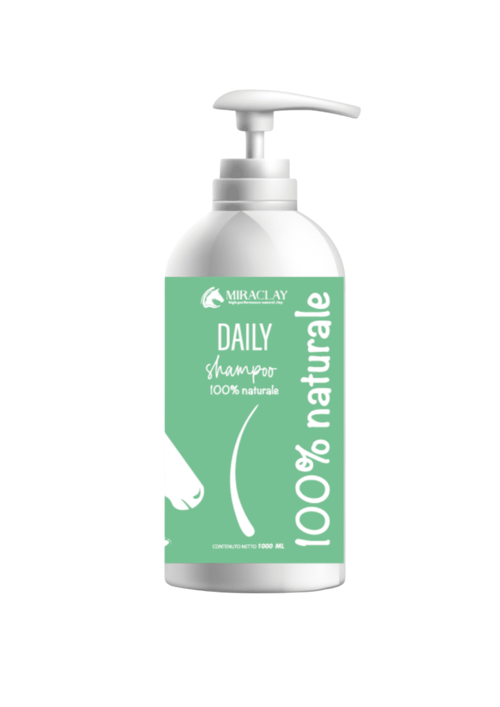 שמפו יומיומי טבעי לכל סוגי הסוסים Miraclay Shampoo Daily