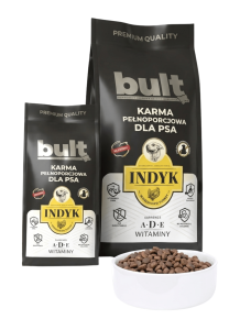 מזון יבש סופר פרימיום לכלבים 3kg/12kg Bult Dry Food