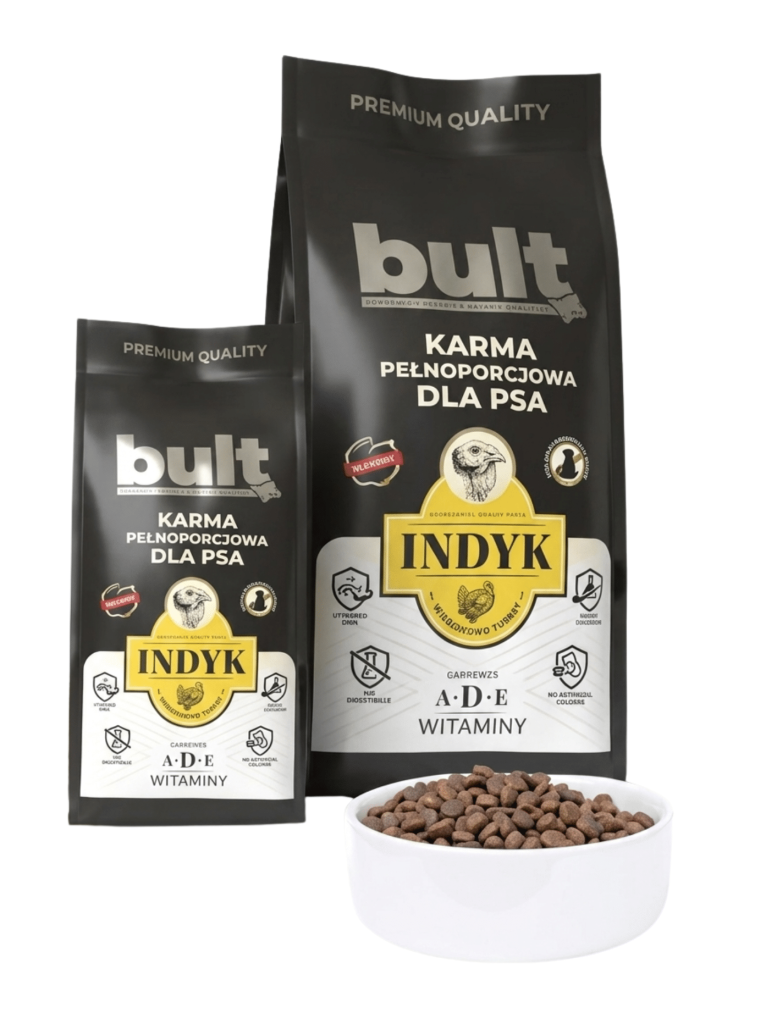 מזון יבש סופר פרימיום לכלבים 3kg/12kg Bult Dry Food
